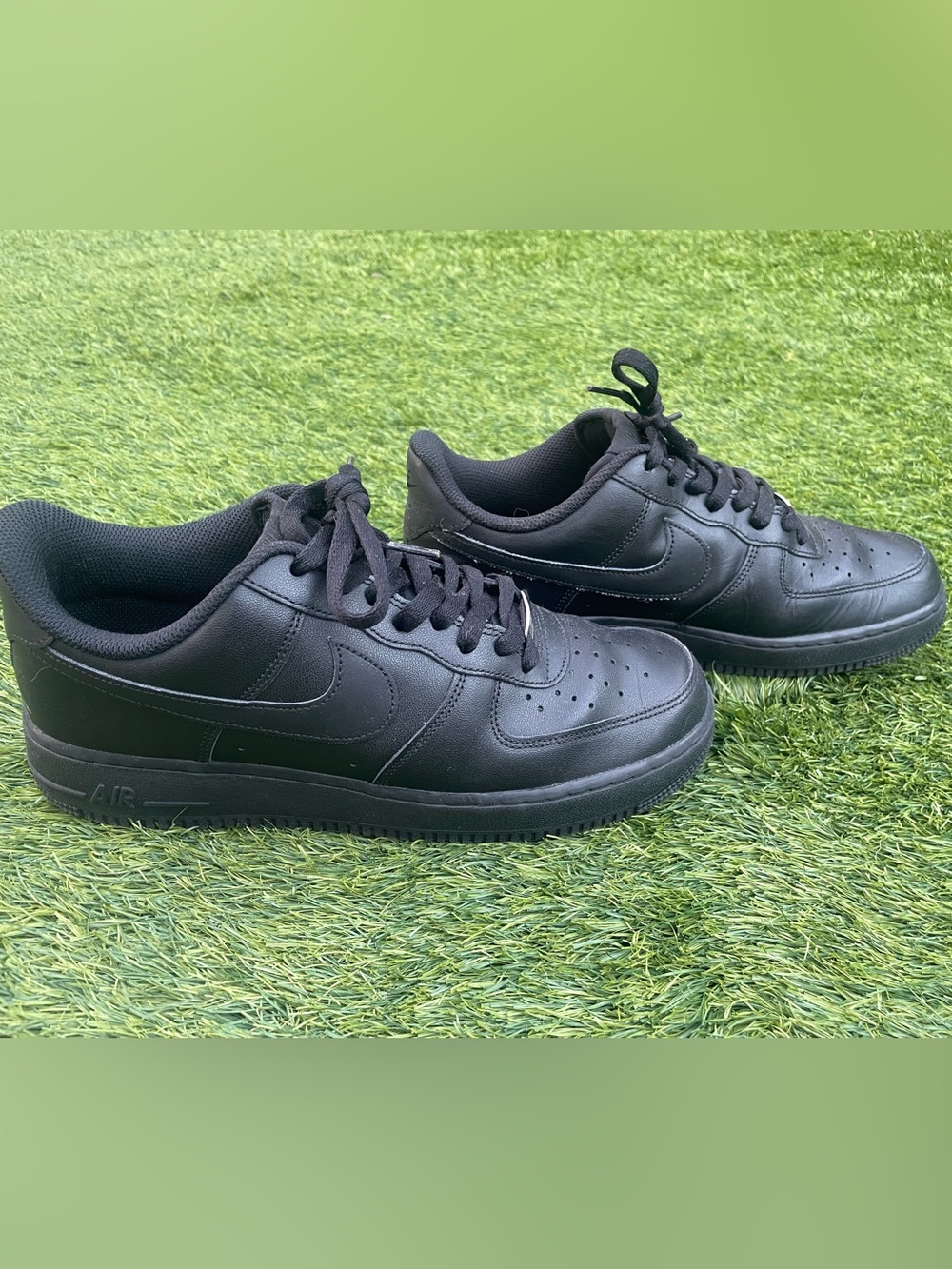 Nike Air Force 1 '07 Triple Black CW2288-001 Men's Size 10